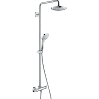 Смеситель HANSGROHE Croma 27 256 400 Select E Showerpipe 180 2jet 