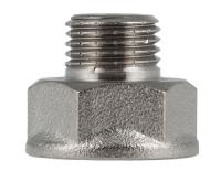 Переходник вн.-нар.-резьба НИКЕЛЬ 1/2"х3/4"