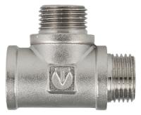 Тройник НИКЕЛЬ вн.-нар.-нар. 1/2"