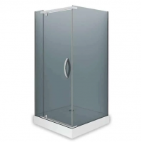 Душевая кабина AB244-90 900*900*2000 (без поддона) тонированное стекло