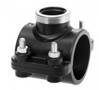 75*3/4" Полиэт. Седло с мет. резьбой