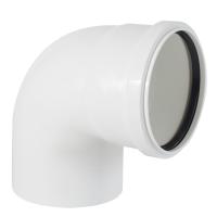 Отвод 75 (белый РТП)