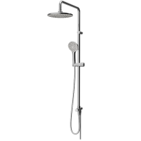 Душевой гарнитур, верхний душ 250 мм, ручной душ1функц.,110 мм, переключатель, хром F0790000 Gem