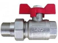 Кран шар. со сг. UNO/Casela вн.-нар. 1 1/4 "