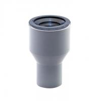 Переход с чугуна на пластик в комплекте с манжеткой 50/75 (РТП)