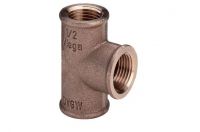 Тройник БРОНЗА вн.-вн.-вн. 1/2"
