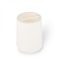 Стакан АКВАЛИНИЯ   д/зубн. щеток пластик Ice cream белый B0914B-3