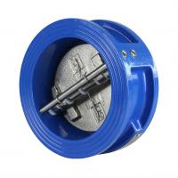 Клапан обрат. двухстворч. межфл. Ду80