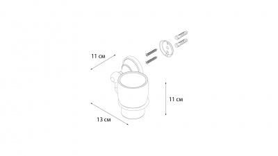 Подстаканник одинарный BOGEMA GOLD FX-78506G