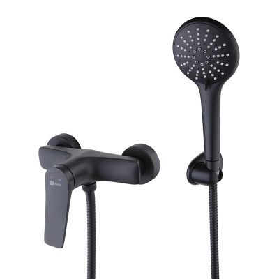 Смеситель LEMARK BRONX  для душа, черный LM3703BL