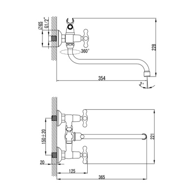 Смеситель IDDIS Jeals JE2SBL0i10