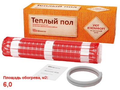 Мат нагревательный Warmstad WSM-910-6,0
