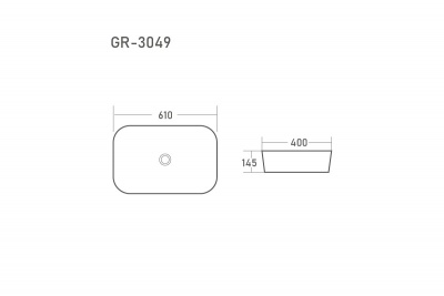 Раковина Grossman GR-3049