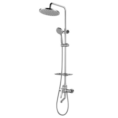 Смеситель LEMARK Linara для ванны с верхней душевой лейкой Троп,дождь,с пов, изл LM0462C