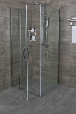 Душевая кабина AB244-100 1000*1000*2000 (без поддона) тонированное стекло