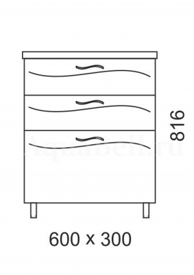 Комод COROZO Koral Линда 60 Z3