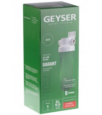 Корпус фильтра Гейзер Гарант 1/2" 10SL  