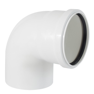 Отвод 75 (белый РТП)