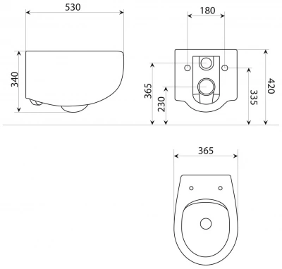 Унитаз АеТ DOT2