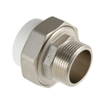 Разъем. муфта  н/р 32х1"  (белый РТП)