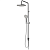 Душевой гарнитур, верхний душ 250 мм, ручной душ1функц.,110 мм, переключатель, хром F0790000 Gem