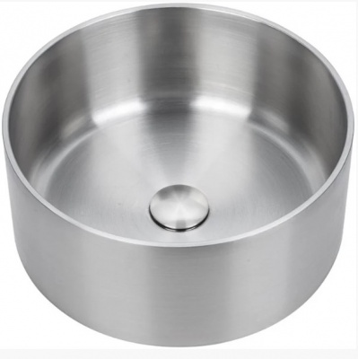 Мойка накладная круглая MELANA ProfLine 1,2/160 САТИН накладная круглая Ring380