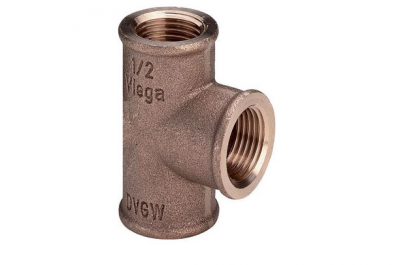 Тройник БРОНЗА вн.-вн.-вн. 1/2"