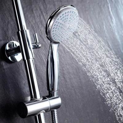 Смеситель LEMARK Linara для ванны с верхней душевой лейкой Троп,дождь,с пов, изл LM0462C