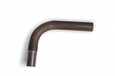Патруб сварной стальной 3/4" угловой