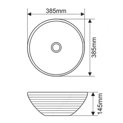 Умывальник MELANA 800-Т4005 G-25