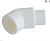 Полуотвод  20 удл (белый РТП)