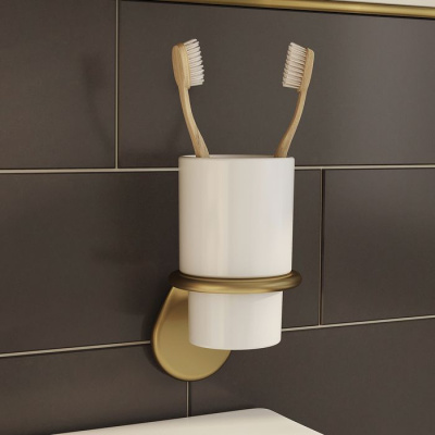 Подстаканник одинарный, IDDIS Oldie, бронза, IDDIS, OLDBRC1i45