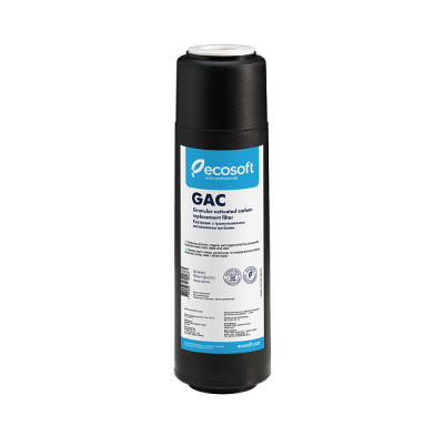 Картридж с гранулированным активированным углем Ecosoft 2,5"х10"