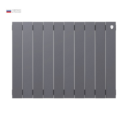 Радиатор Royal Thermo PianoForte 500 Silver Satin сер 10 сек горизонтальный