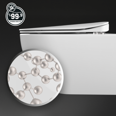 Унитаз подвесной с функцией биде Creavit FE320-34CB00E-0002