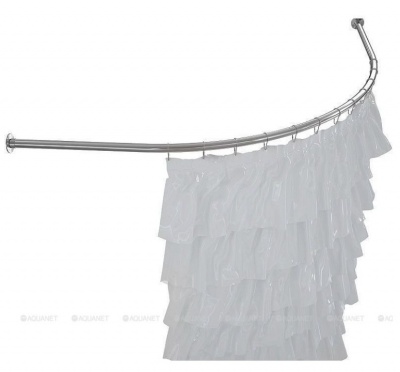 Карниз дуга для ванны Aquanet Fregat 120х120 (белый)