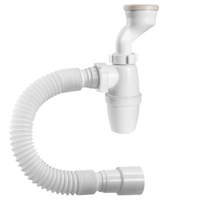 Сифон ОРИО для писсуара 1 1/4х40 с гиб.трубкой P-31009 