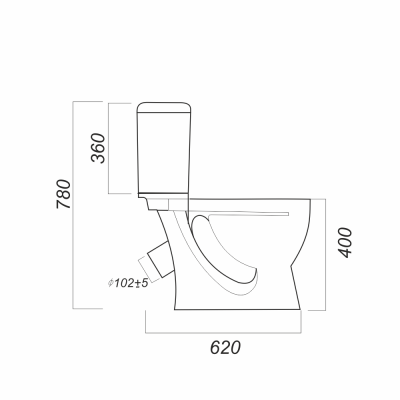 Унитаз SANITA Стандарт