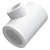 Тройник переходник 20/25/20  (белый РТП)
