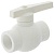 Вентиль шаровый 32 (белый РТП)