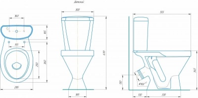 Унитаз ROSA Детский