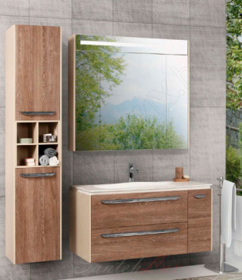 Пенал Акватон БЛЕНТ крем-дуб