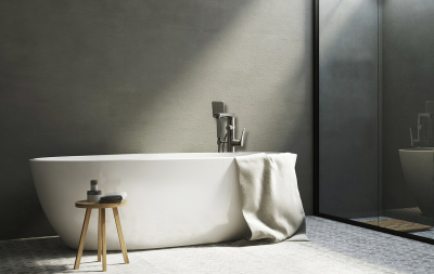 Смеситель LEMARK BRONX для ванны, напольный LM3744GM