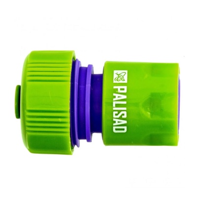 Соединитель PALISAD аквастоп быстросъемный пласт 3/4"  66165