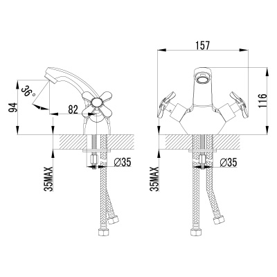 Смеситель LEMARK Partner LM6546С