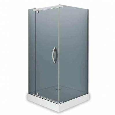 Душевая кабина AB244-90 900*900*2000 (без поддона) тонированное стекло