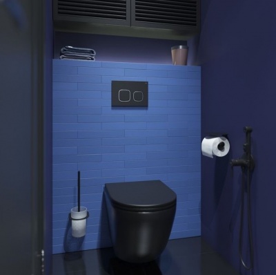 Кнопка для инсталляции,черная, 004 Unifix IDDIS,UNI04BCI77