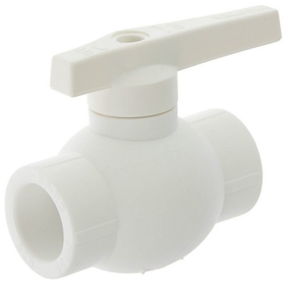 Вентиль шаровый 32 (белый РТП)